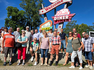 Zeitreise in die 50er Jahre Amerikas - der Diner ist für sich schon ein kleines Abenteuer.